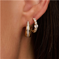 Orecchini Ti Sento Milano Donna in Argento Cubic Zirconia 78049ZY - 78049ZY